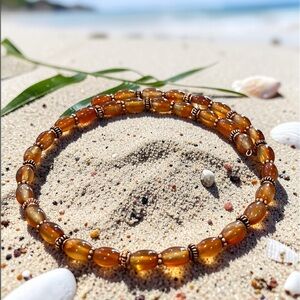 Handmade Carnelian Gemstone Choker